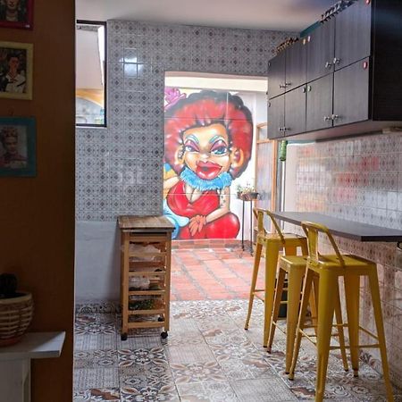 Casa Tuvia Parque Hostel Medellin Ngoại thất bức ảnh